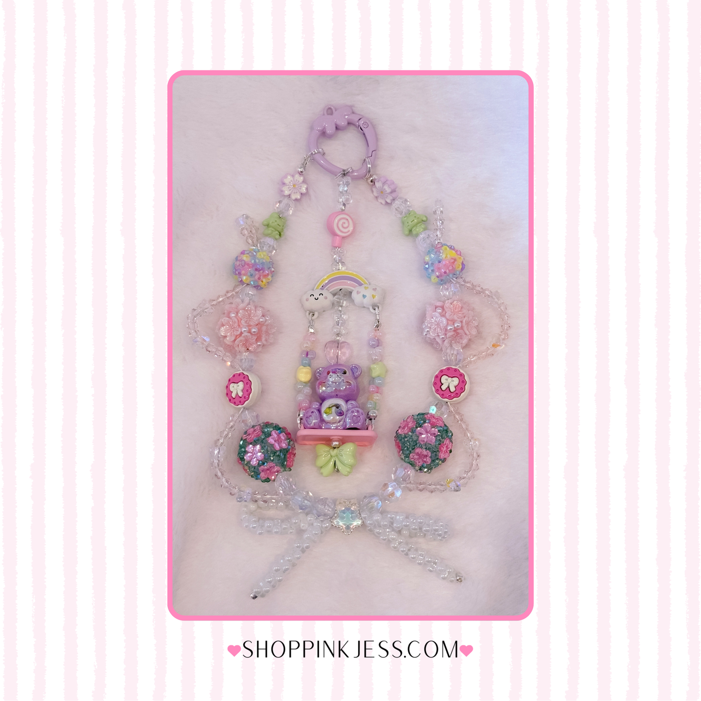 Care Bear Spring Keychain