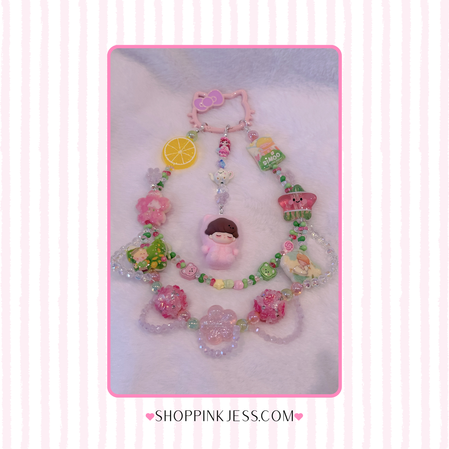 Dimoo Spring Keychain