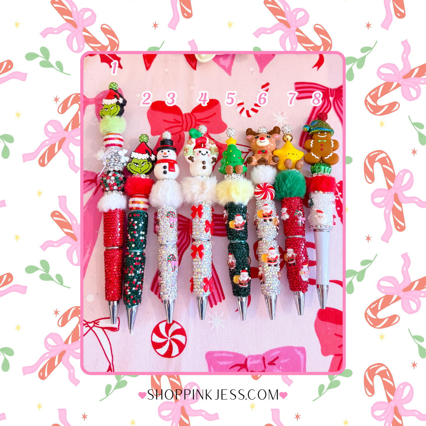 Christmas Fancy Pens~ Special Promo Price πβ¨