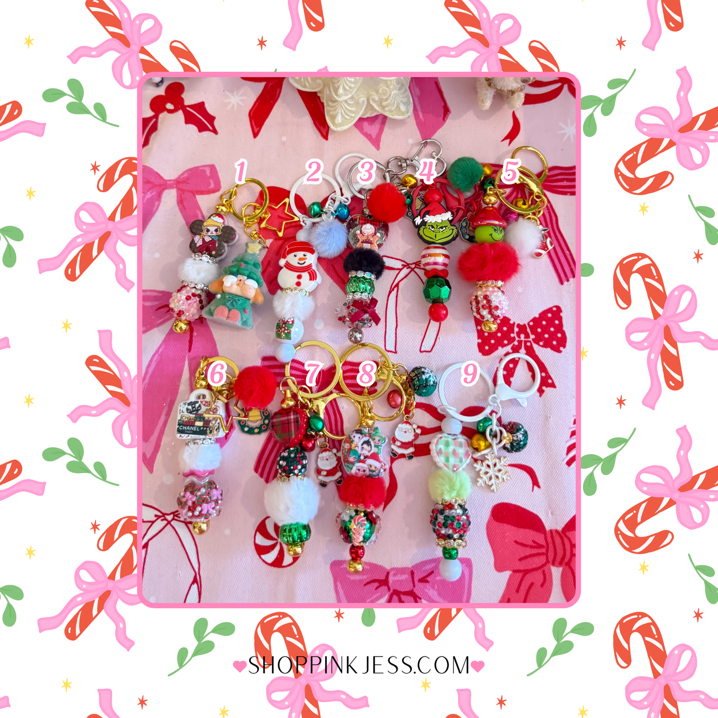 Christmas Keychains~ Special Promo Price πβ¨