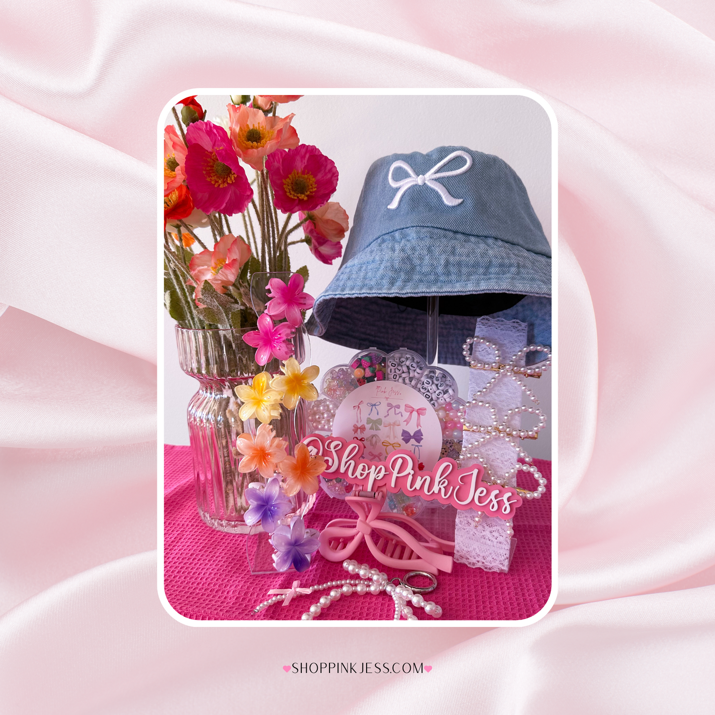 Lily Bow Bucket Hat