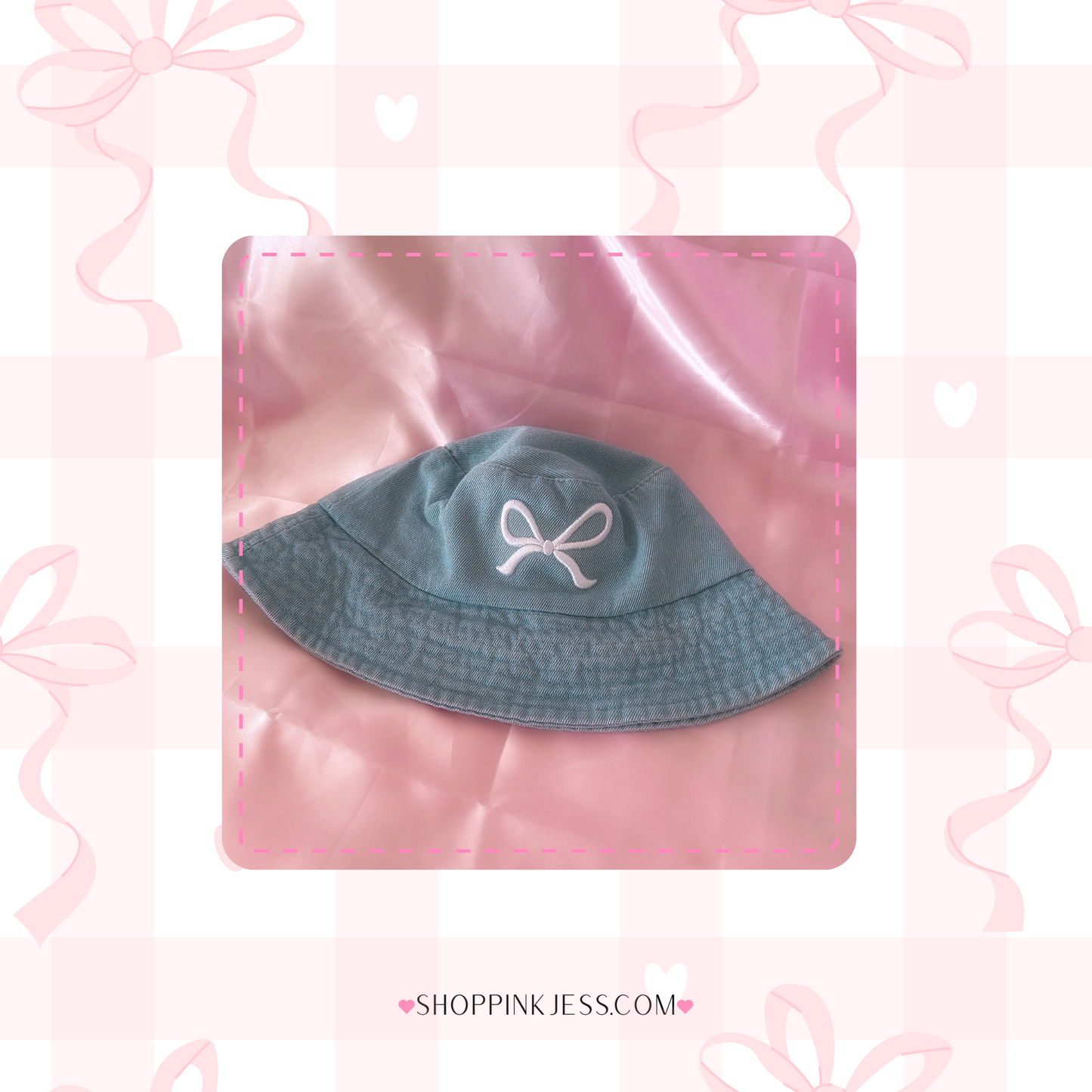 Lily Bow Bucket Hat