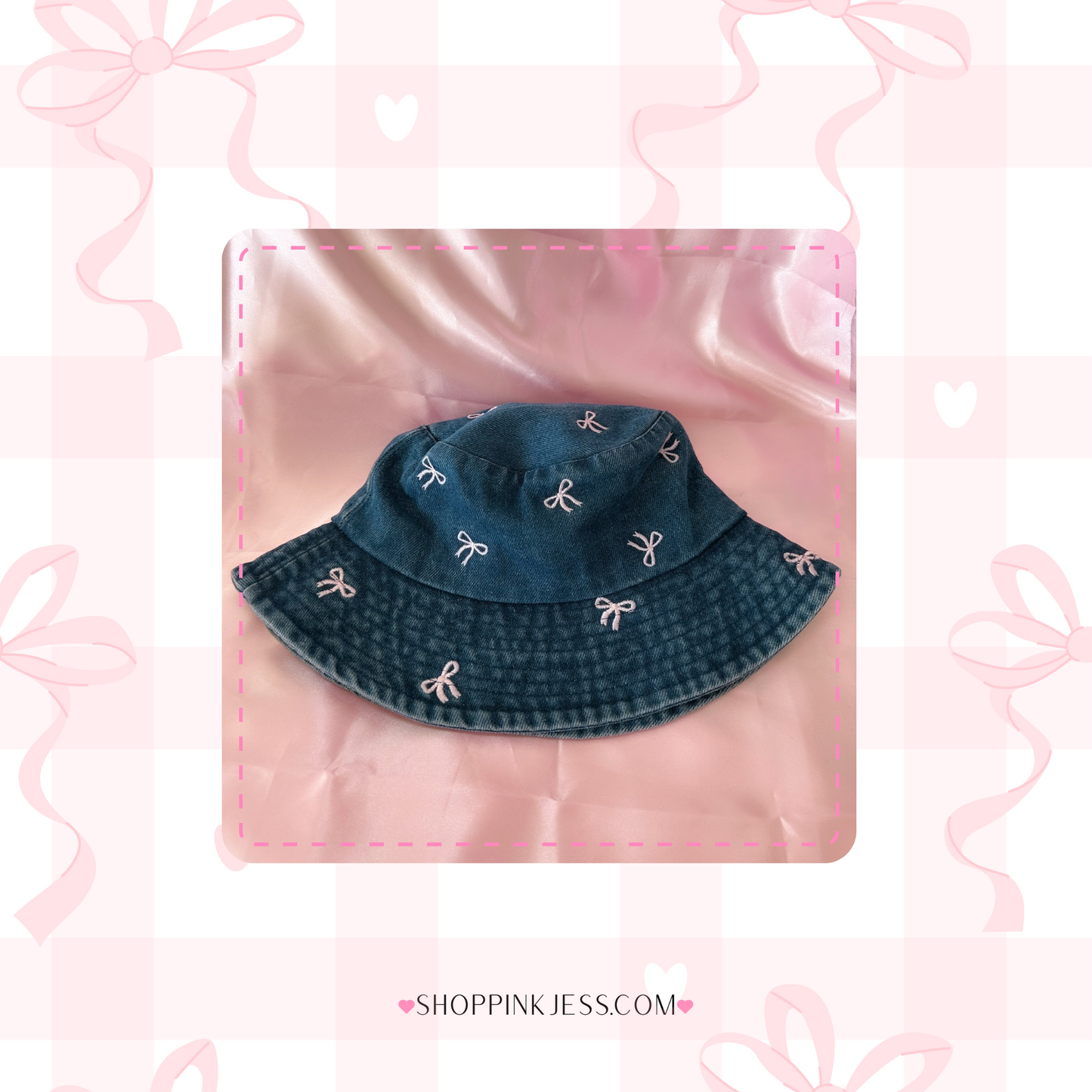 Kimberley Mini Bows Bucket Hat