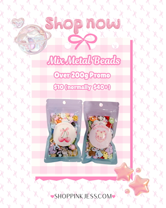 Metal beads mix promo