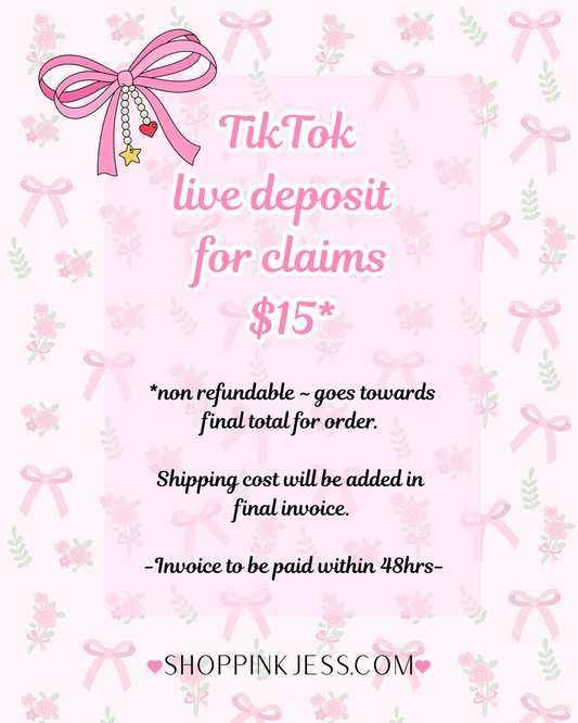 Coming Soon~TikTok live deposit for claims🌟