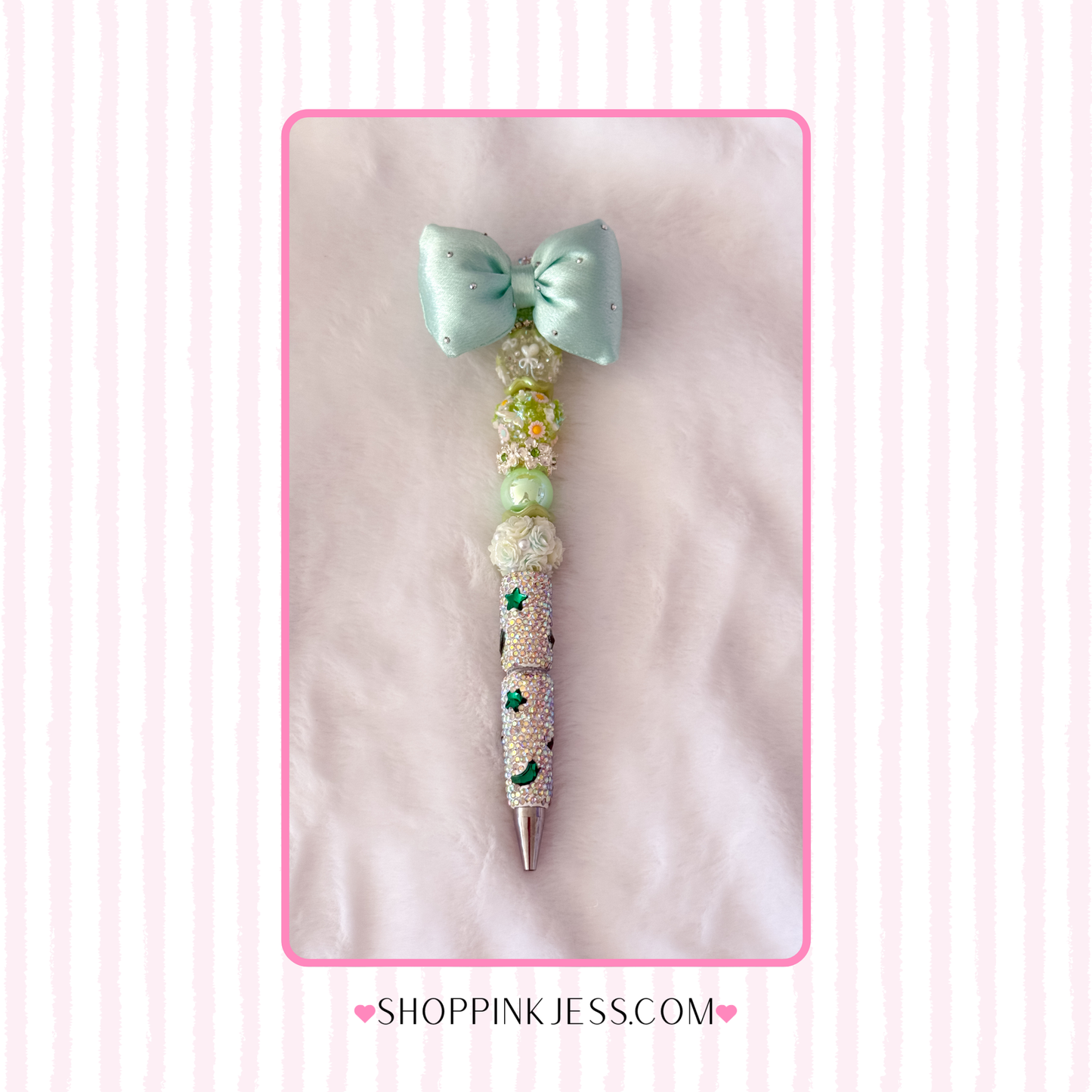 Elphaba Green Bow Pen